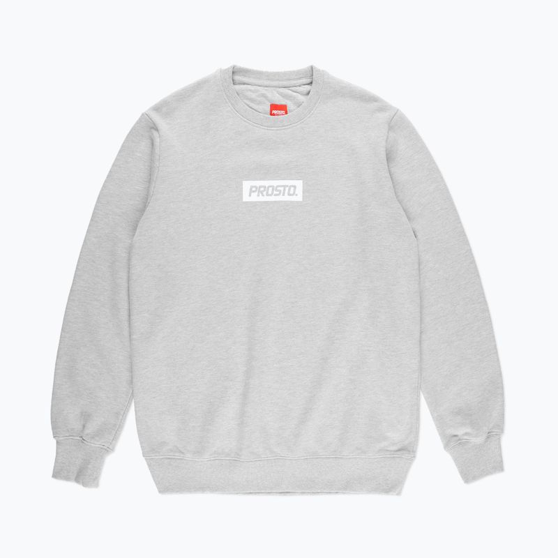 Herren PROSTO Crewneck Sweatshirt Bokz grau