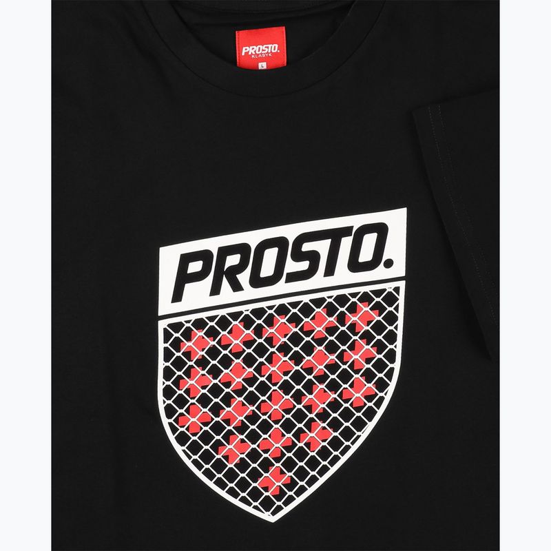 PROSTO Tripad schwarzes Herren-T-Shirt 3