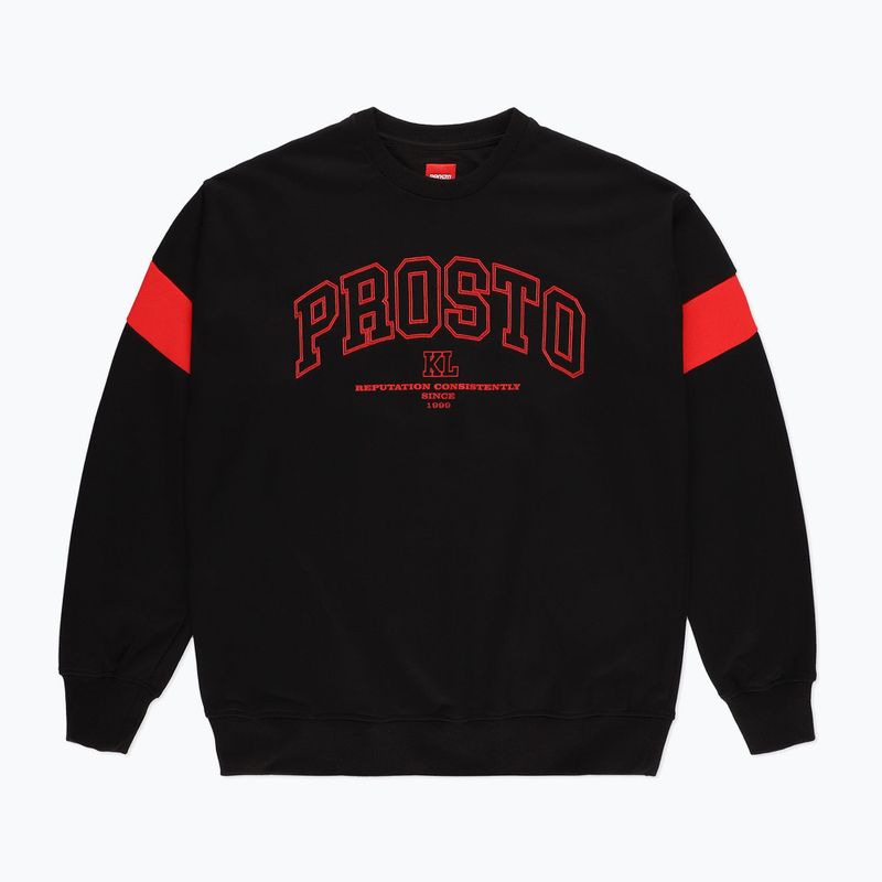 PROSTO Herren Sweatshirt Unigo schwarz