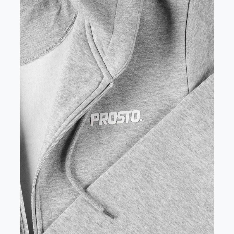 Herren PROSTO Rendot Zip Hoodie grau 4