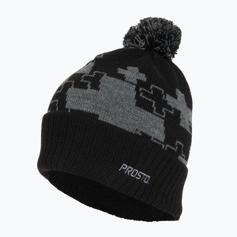 PROSTO Winter Snowmzy Mütze schwarz 3