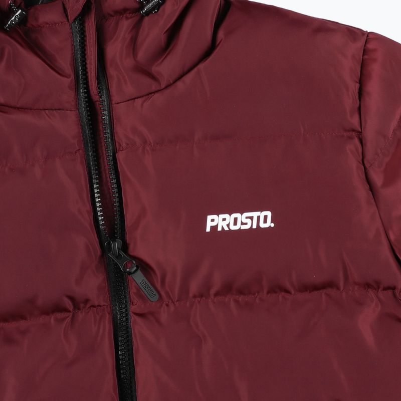 PROSTO Herren Winterjacke Winter Adament burgundy 4