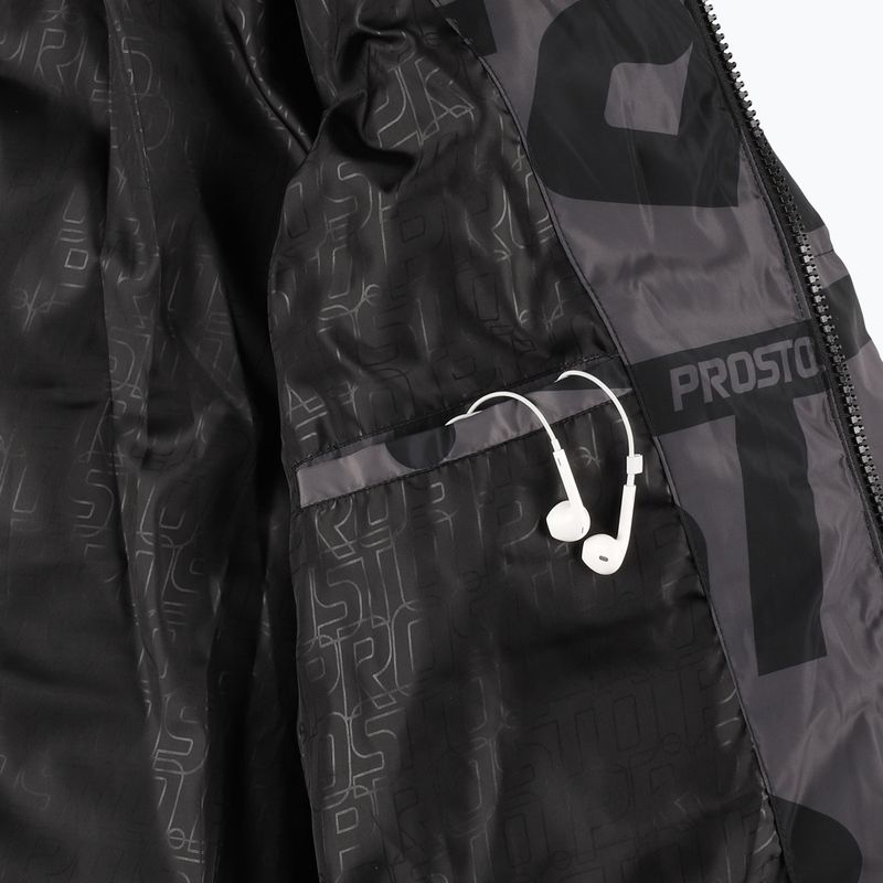 PROSTO Herren Winterjacke Winter Adament schwarz 6