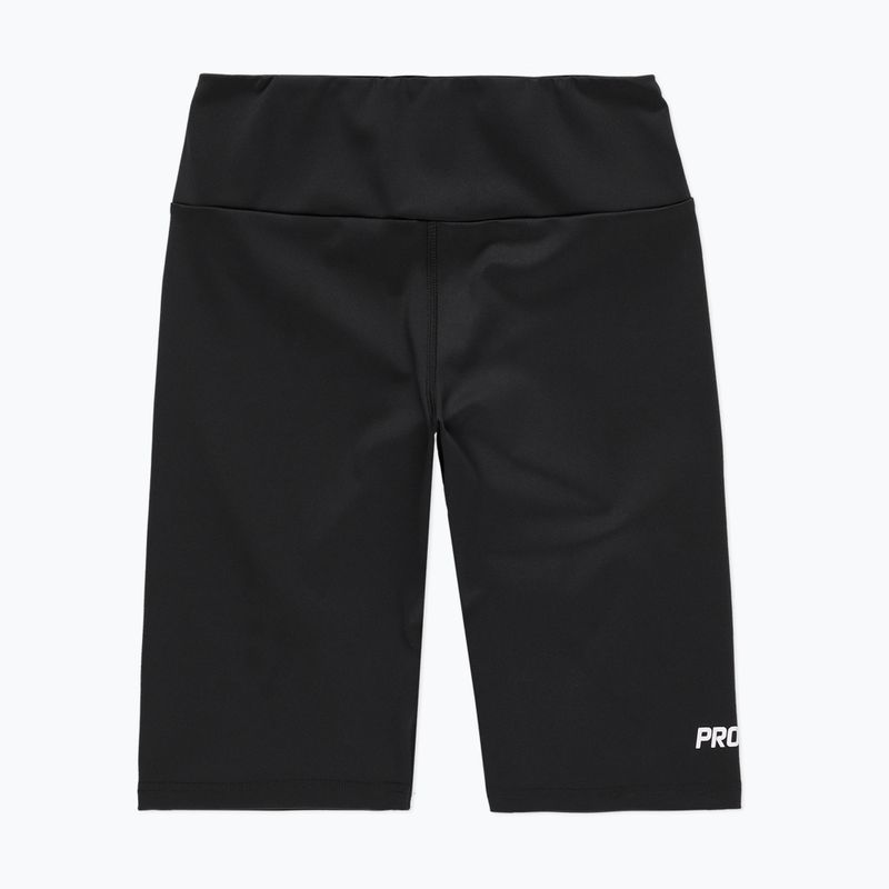 Damen PROSTO Biker Ride Shorts schwarz