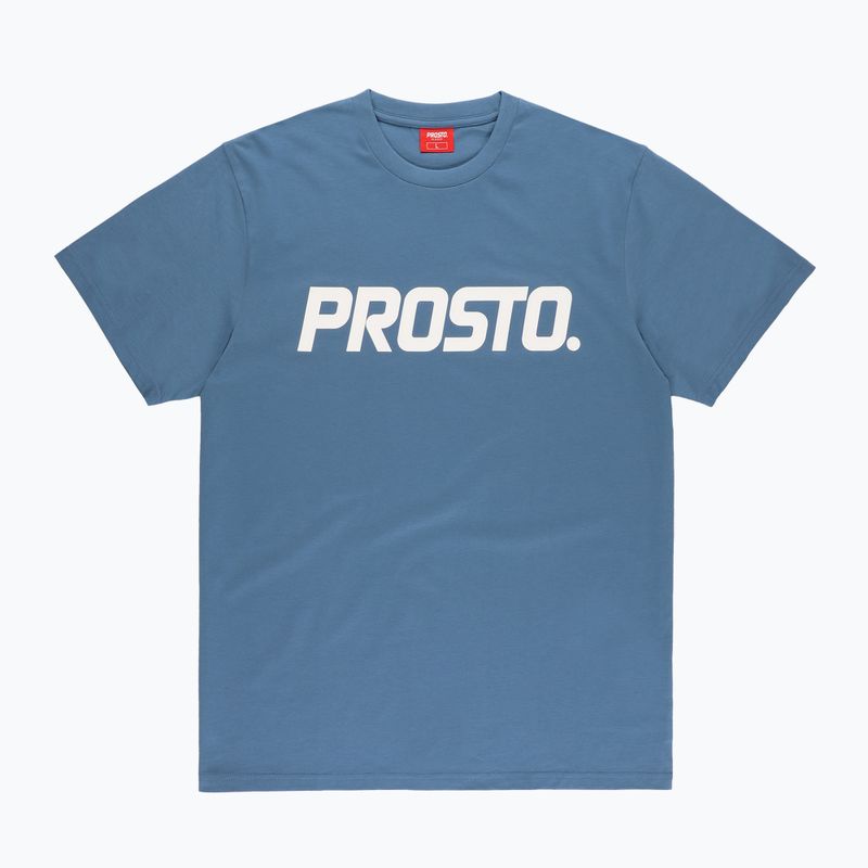 PROSTO Herren-T-Shirt Biglog blau