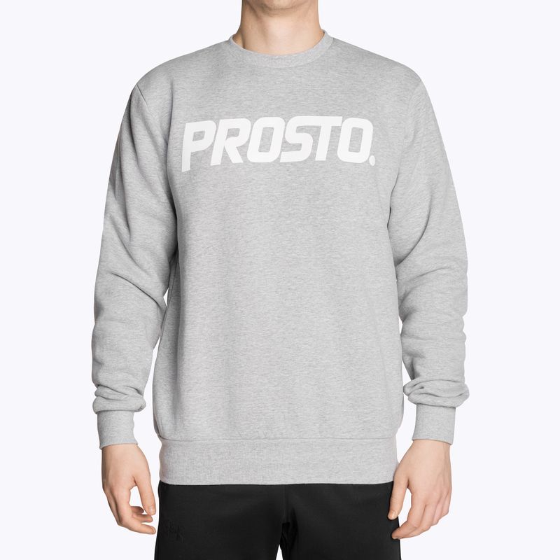 Herren PROSTO Crewneck Sweatshirt Toras grau