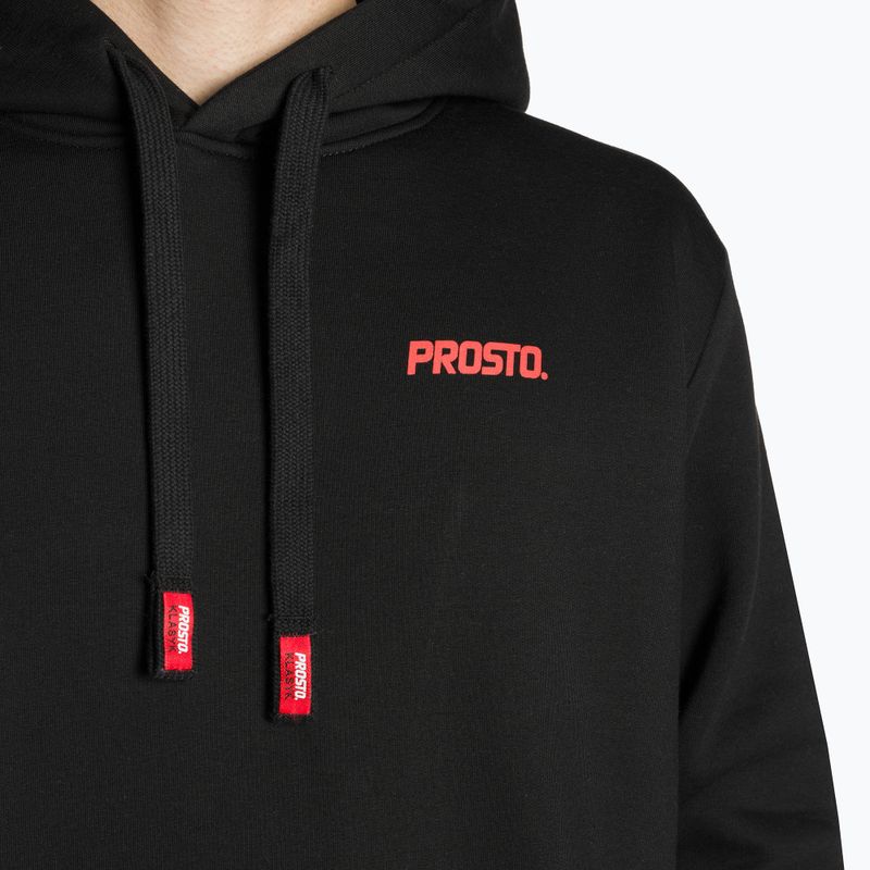 Herren PROSTO Hoodie Blitzy schwarz 3