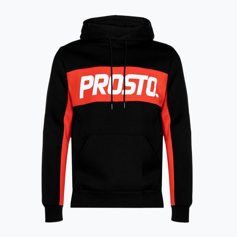 Herren PROSTO Hoodie Quazz schwarz 4