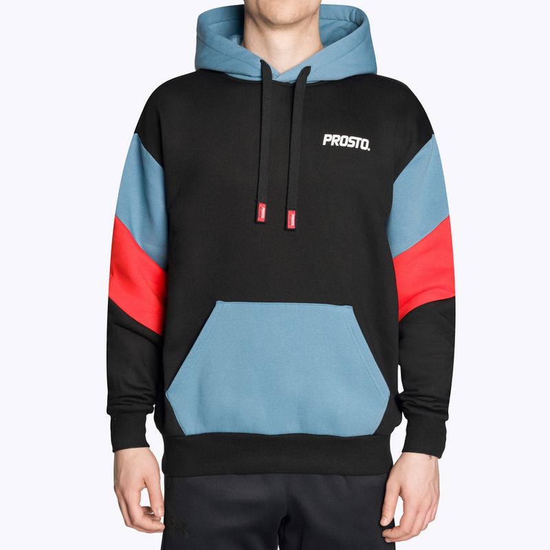 Herren PROSTO Hoodie Haxle schwarz