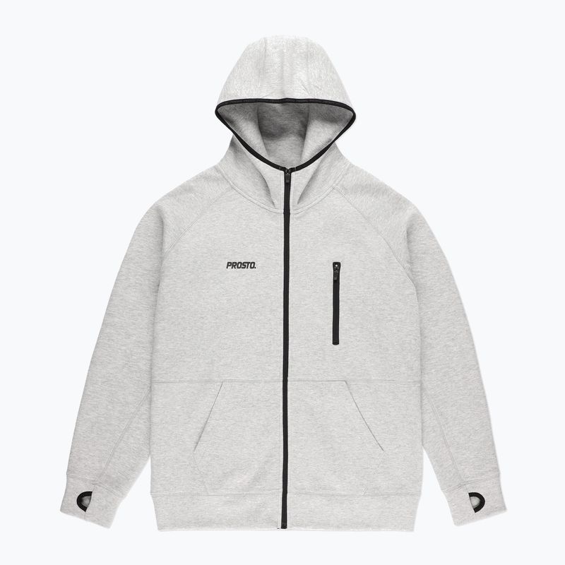 Herren PROSTO Tech Zip Hoodie Speedy grau 6