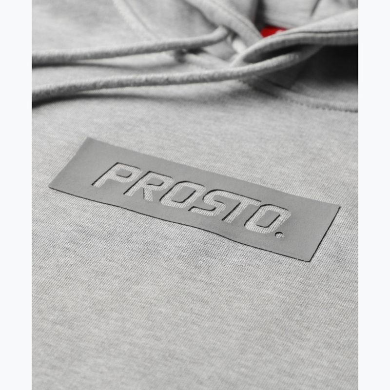 Herren PROSTO Hoodie Abox grau 7