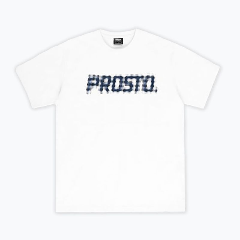 PROSTO Herren-T-Shirt Pixel weiß