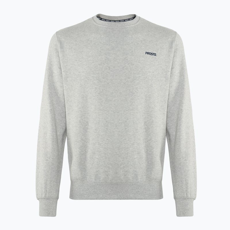 Herren PROSTO Crewneck Base Sweatshirt grau