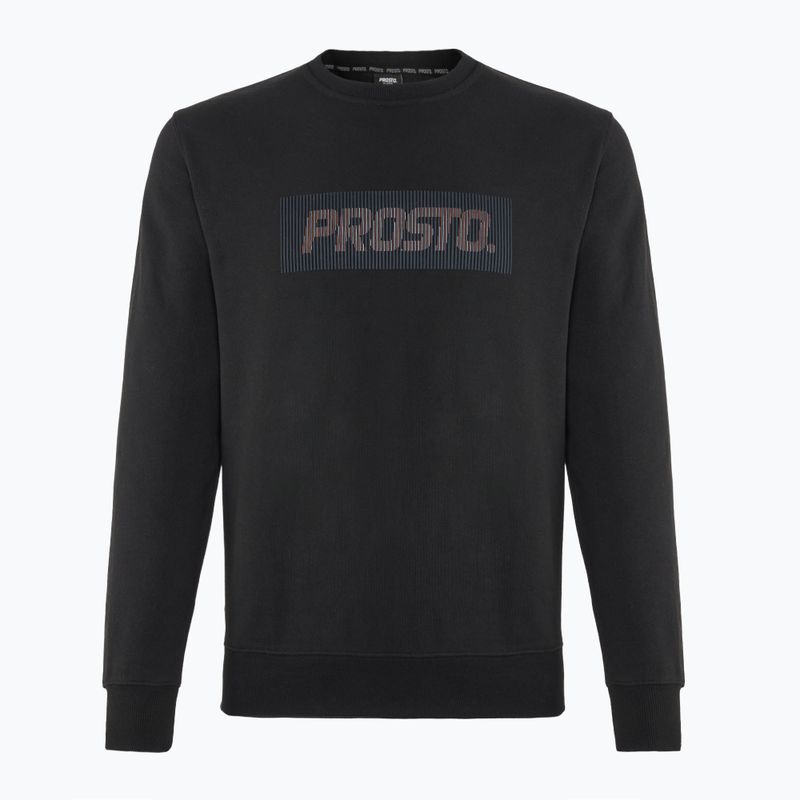 Herren PROSTO Crewneck Sweatshirt Cameleo schwarz