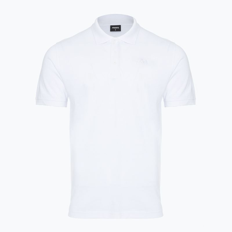 Herren PROSTO Poloshirt Lior weiß