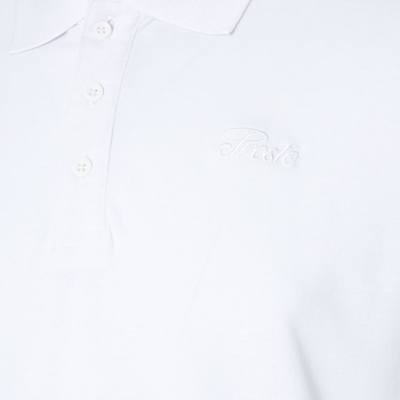 Herren PROSTO Poloshirt Lior weiß 3