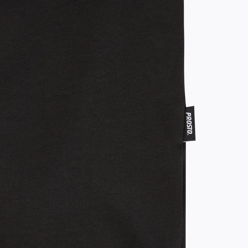 Herren PROSTO Base schwarzes T-shirt 4