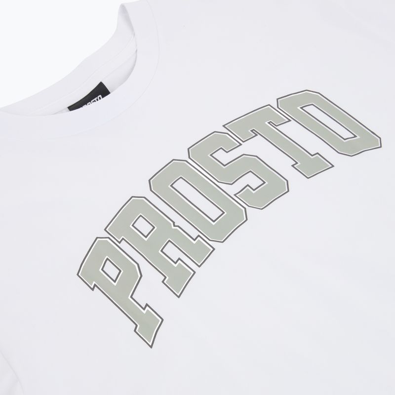 Herren PROSTO College-T-Shirt weiß 3