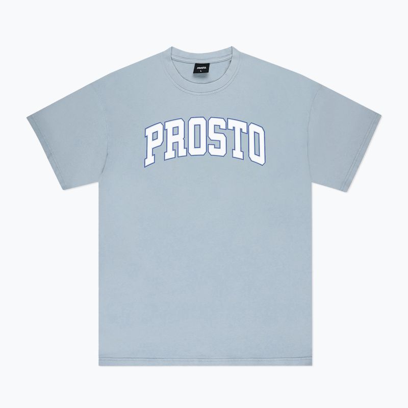 PROSTO College Herren-T-Shirt hellblau