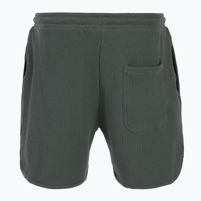 Herren PROSTO Waffel grün Shorts 2