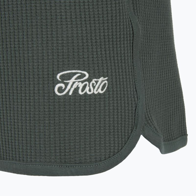 Herren PROSTO Waffel grün Shorts 5