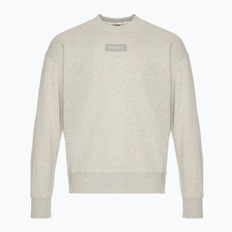 Herren PROSTO Crewneck Sweatshirt Box grau