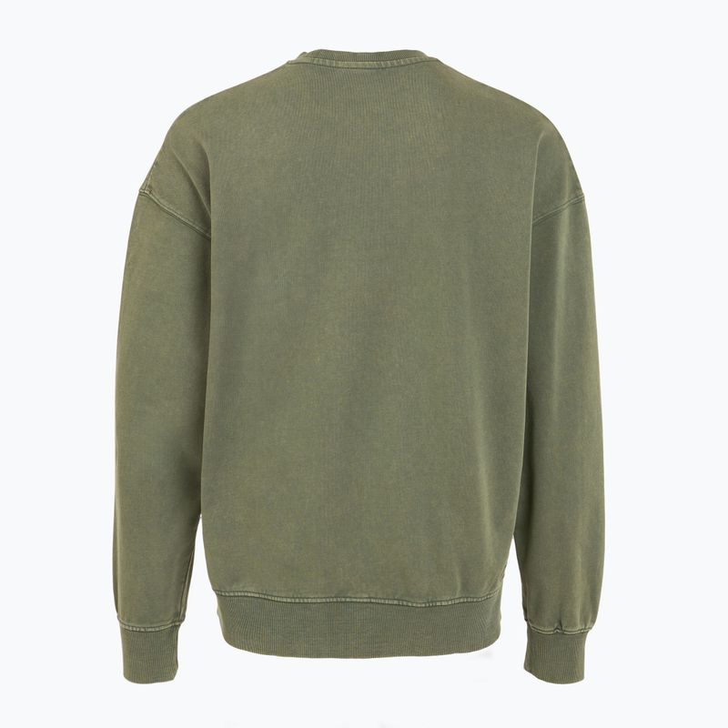 Herren PROSTO Crewneck Sweatshirt Sheriff grün 2