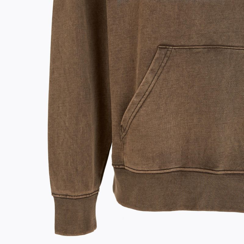 Herren PROSTO Checked Hoodie dunkelbraun 3