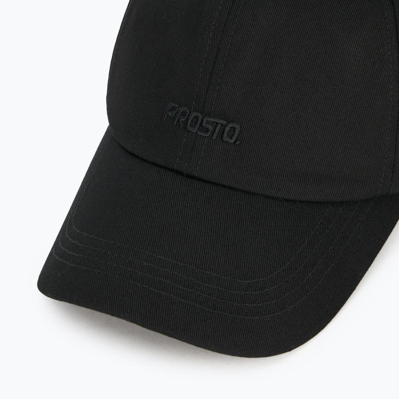 PROSTO Baseballkappe Onyx schwarz 3