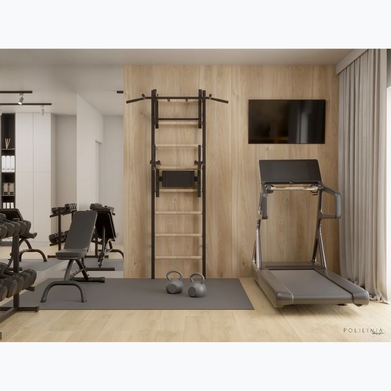 BenchK Gymnastikleiter schwarz BK-232B 20