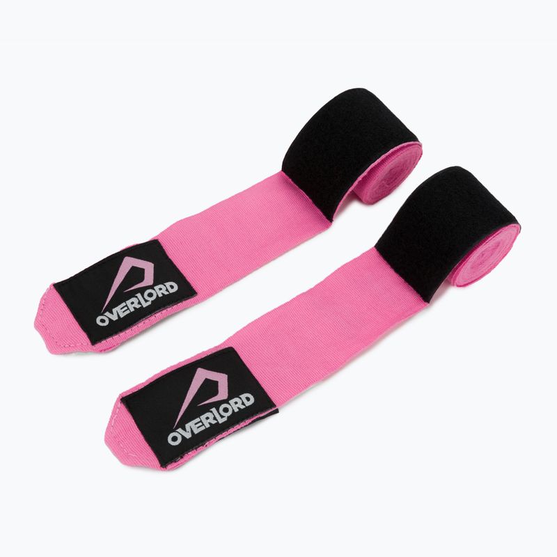 Overlord elastische Boxbandagen rosa 200001-PK/350 2