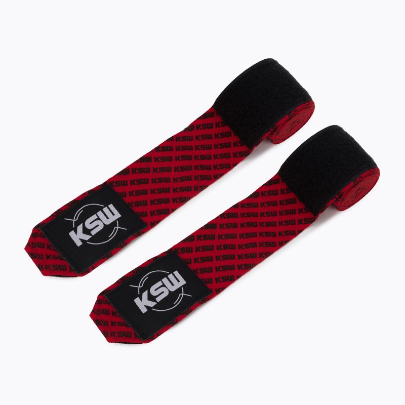 KSW Boxbandagen rot 2