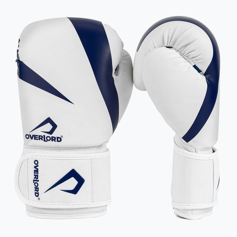 Boxhandschuhe Overlord Riven biało_Blau 2
