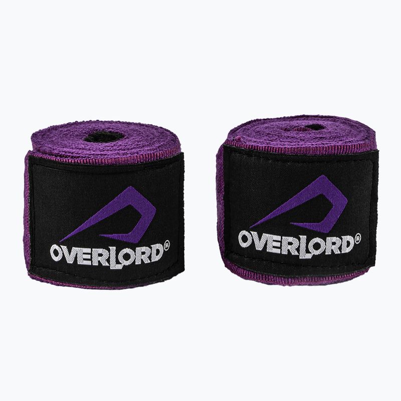 Boxbandagen Overlord elastisch 400 cm lila