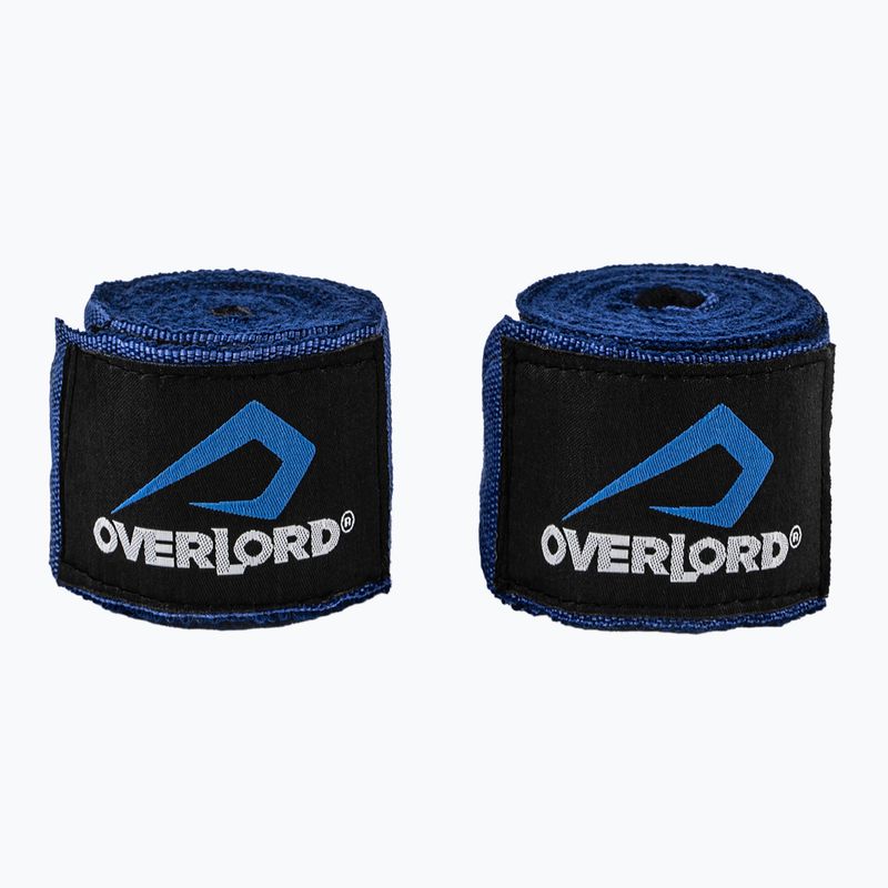 Boxbandagen Overlord elastisch 400 cm blau