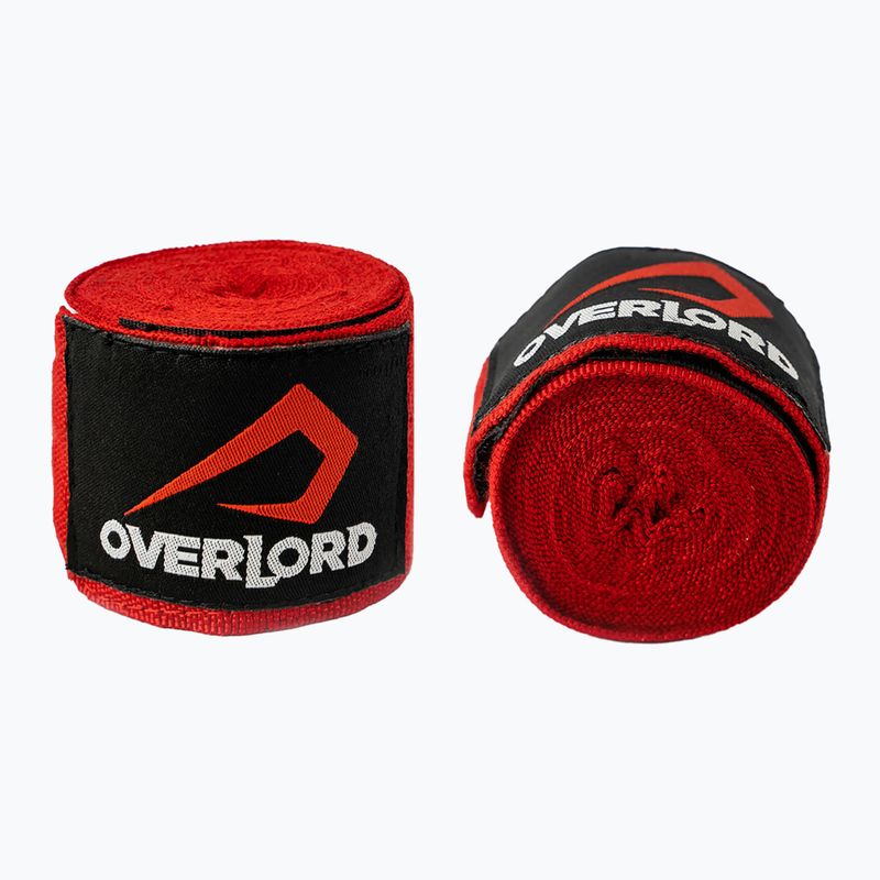 Boxbandagen Overlord elastisch 400 cm rot 2