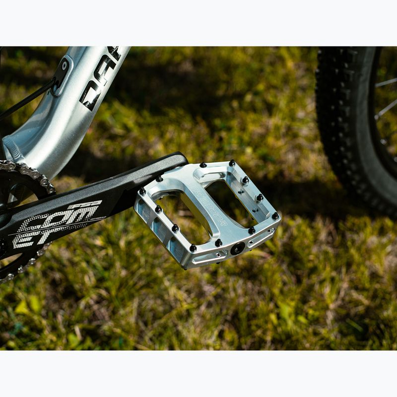 Fahrradpedale Dartmoor Thunder mirror silver 4
