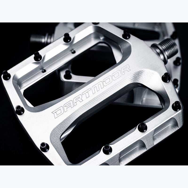 Fahrradpedale Dartmoor Thunder mirror silver 6