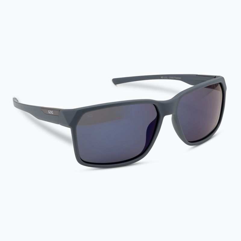 Sonnenbrille GOG Gunner matt grey/blue mirror