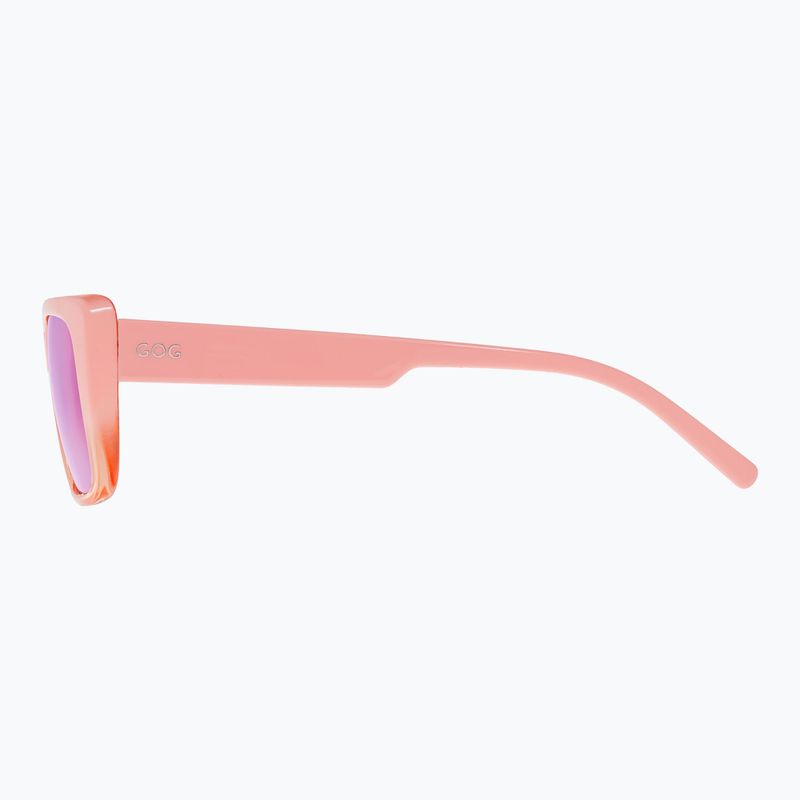 Sonnenbrille GOG Vesper dusty pink/purple mirror 4