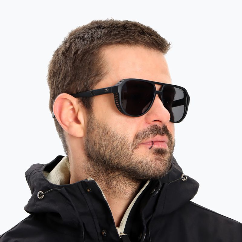 GOG Rayo mattschwarze Sonnenbrille 6