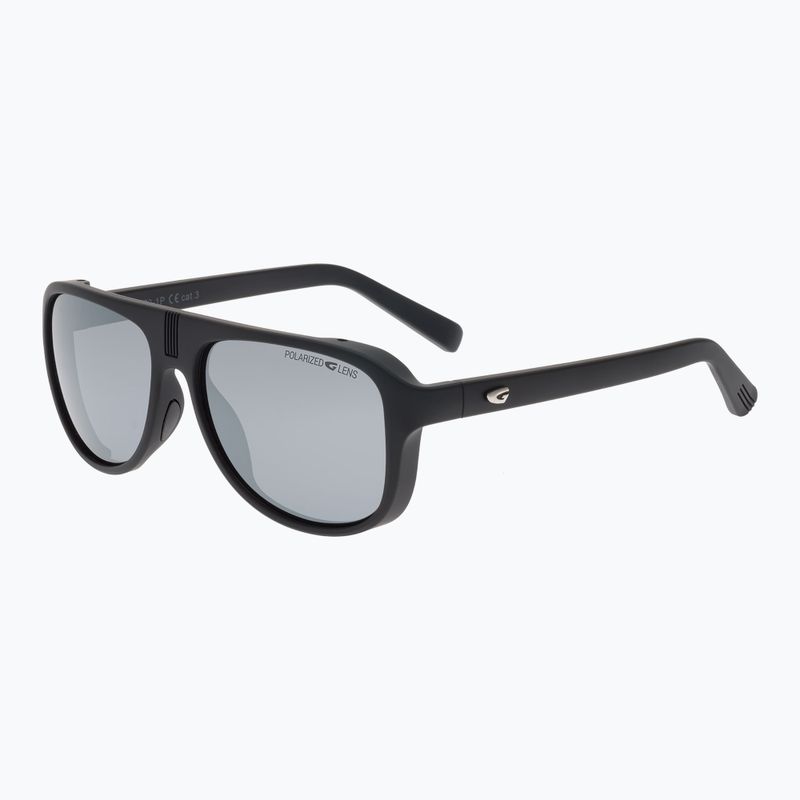 GOG Fitz Roy mattschwarze Sonnenbrille 2