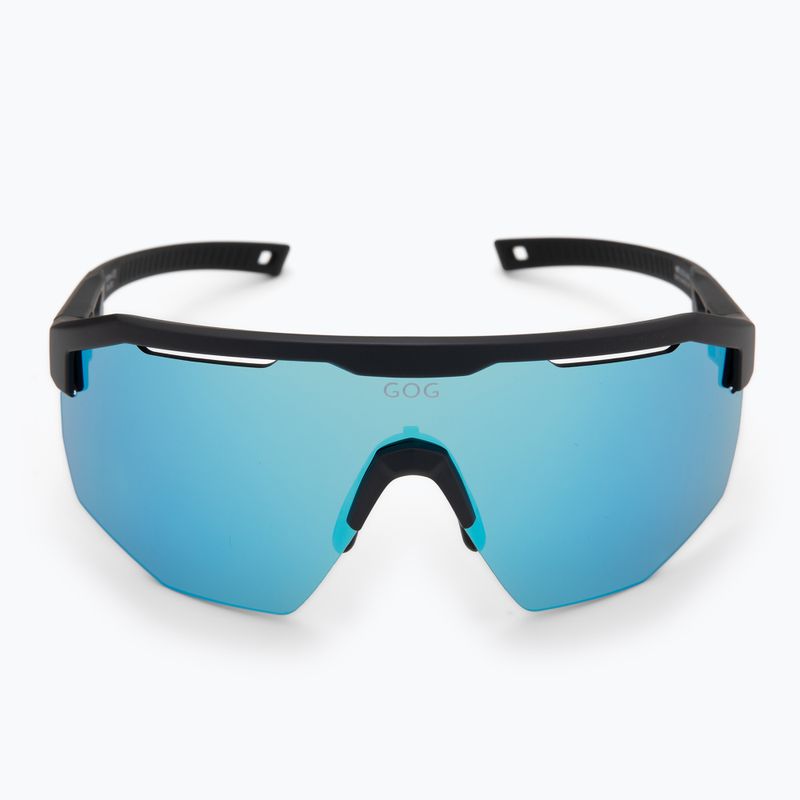 GOG Argo matte metallische marineblau/schwarz/reflex weiß/blaue Sonnenbrille 4