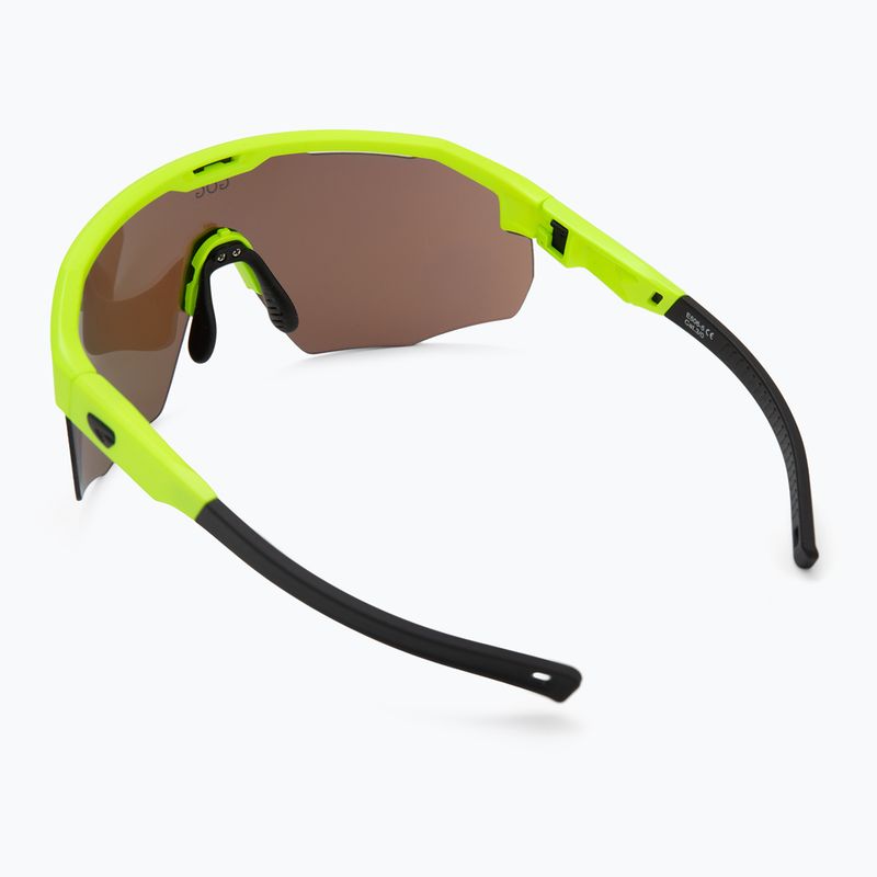 GOG Argo matt neongrün/schwarz/reflex weiß/blau Sonnenbrille 3