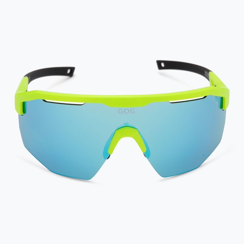 GOG Argo matt neongrün/schwarz/reflex weiß/blau Sonnenbrille 4