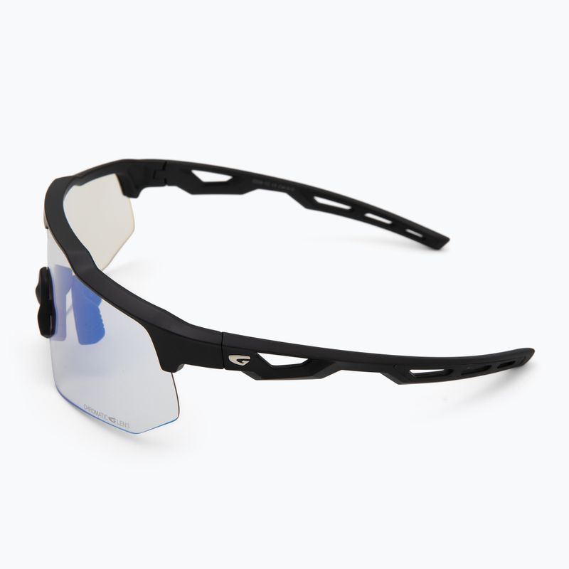 GOG Loki Sonnenbrille matt schwarz/reflex weiß/blau 4