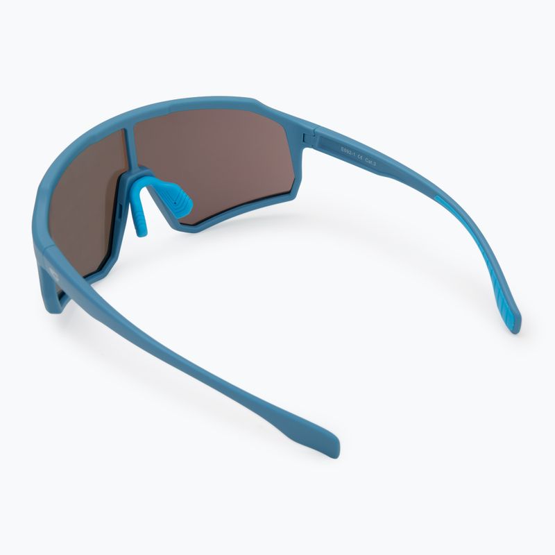 GOG Bingo matt blau/reflex weiß/blau Sonnenbrille 2