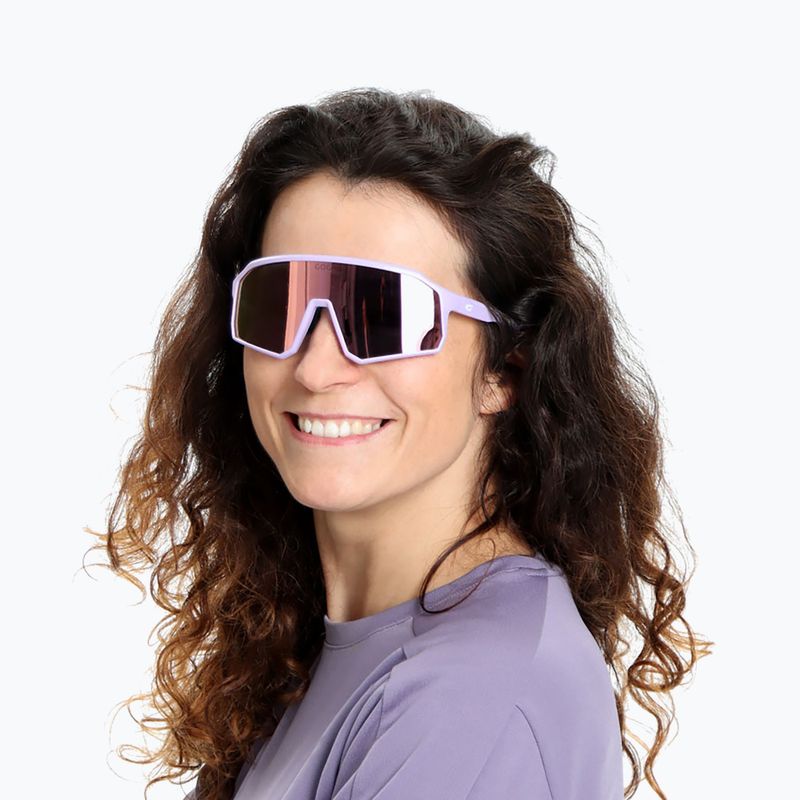 GOG Bingo Sonnenbrille matt violett/schwarz/reflex pink 6