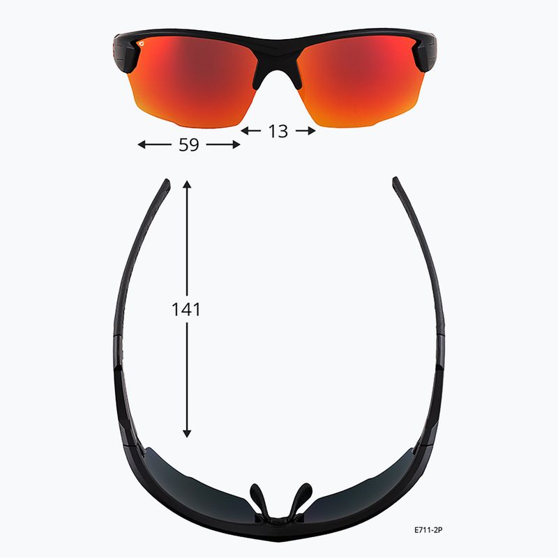 GOG Enzo demi blaue Sonnenbrille 4