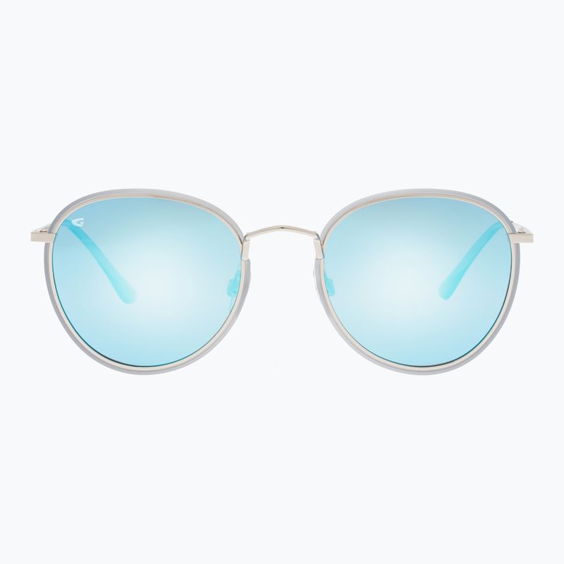 GOG Elektra matt kristallgrau/silberne Sonnenbrille 2